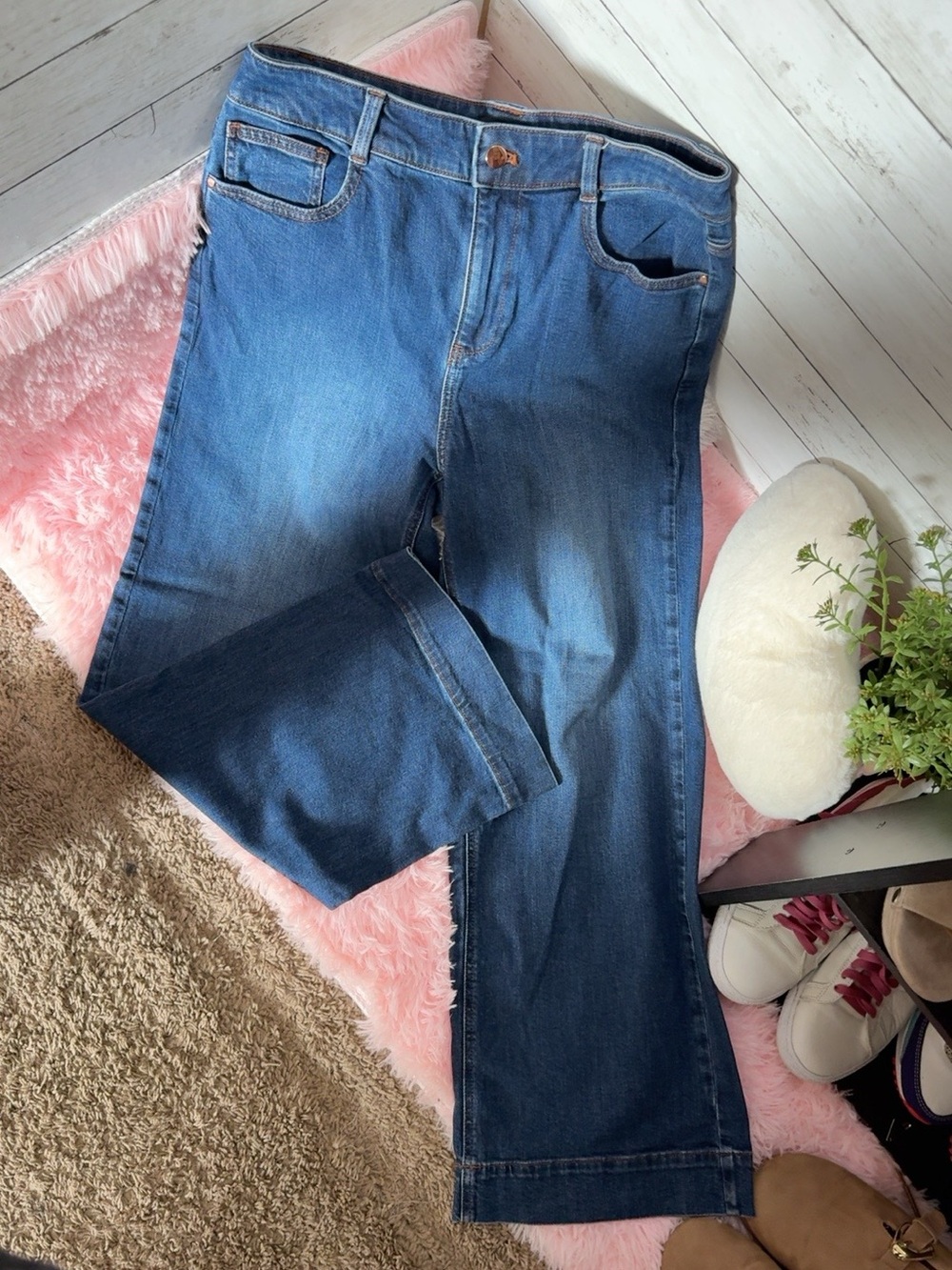 Talbots Trouser Jeans Size 6 – Blue Denim